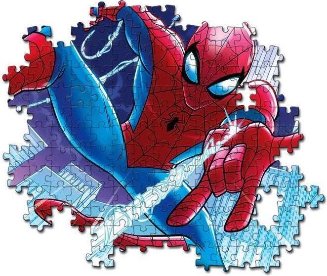 Actual product image Clementoni Puzzle lowing Lights Spiderman g (104 pieces)