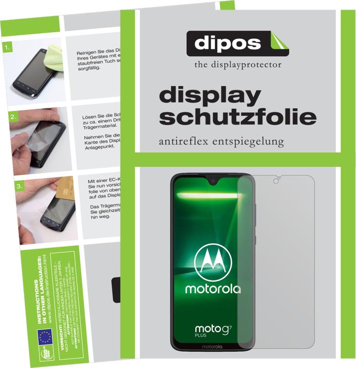 Image du produit Dipos Film de Protection d’écran Anti-reflet (5 pièce(s), Motorola Moto G7 Plus)