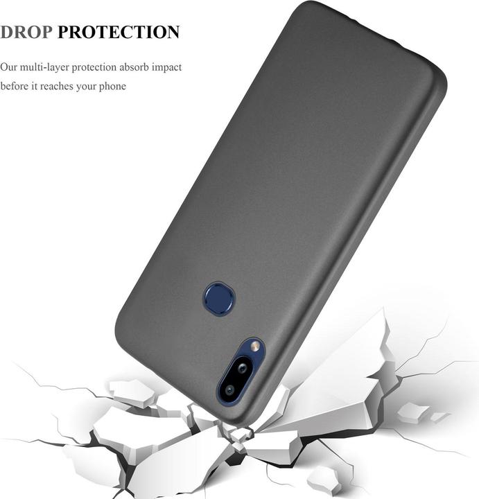 Image du produit Cadorabo Couverture métallique mate TPU (Samsung Galaxy A10s, Samsung Galaxy M01s)