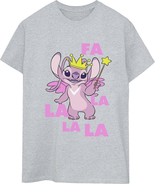 Disney Lilo & Stitch Angel Fa La La TShirt (M)