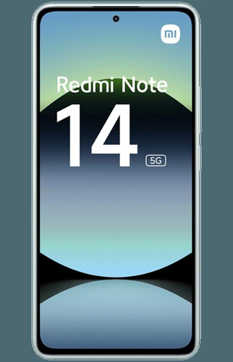 Produktbild Xiaomi Redmi Note 14 5G 6+128GB Coral Green, LDU (128 GB, Coral Green, 6.67", Dual SIM, 108 Mpx, 5G)