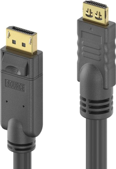 Image du produit Purelink Câble DisplayPort vers HDMI 4K - PureInstall 15,00m (15 m, HDMI)