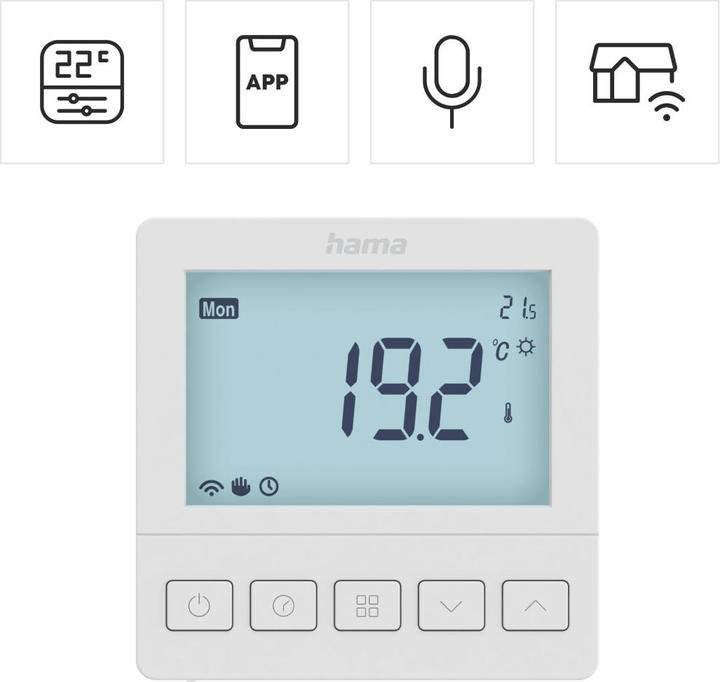 Produktbild Hama Smartes Raumthermostat