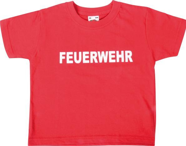 Eduplay T-Shirt Feuerwehr rot, Grösse 152 (152)