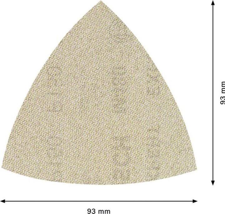 Immagine prodotto Bosch Professional Zubehör Expert M480 Rete di levigatura per levigatrice Delta, 93 mm, G 150, 5 pezzi. (P150)