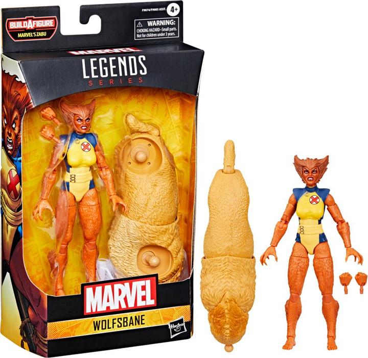 Image du produit Hasbro Figurine Marvel Legends Wolfsbane (BAF : Marvel's Zabu) 15 cm