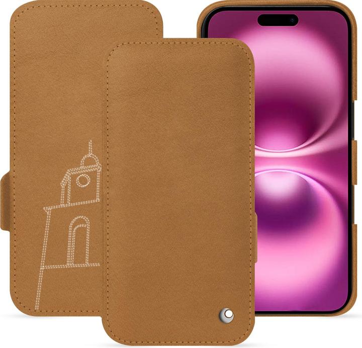 Produktbild Noreve Lederschutzhülle horizontal (Apple iPhone 16 Plus)