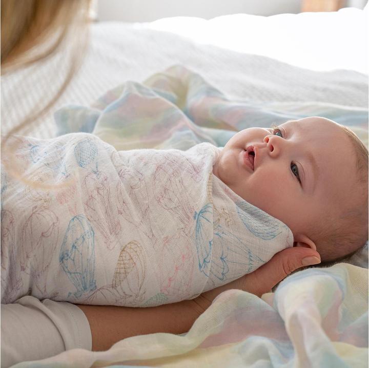 Produktbild aden + anais large swaddles 4 pack (120 cm, 120 cm)