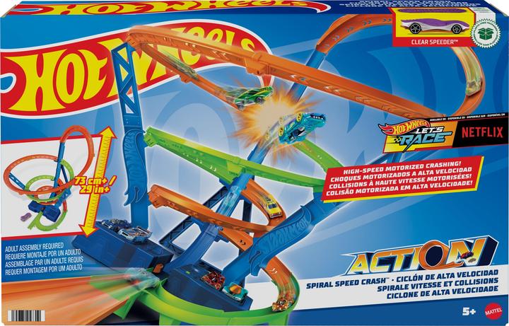 Actual product image Hot Wheels Crash spiral