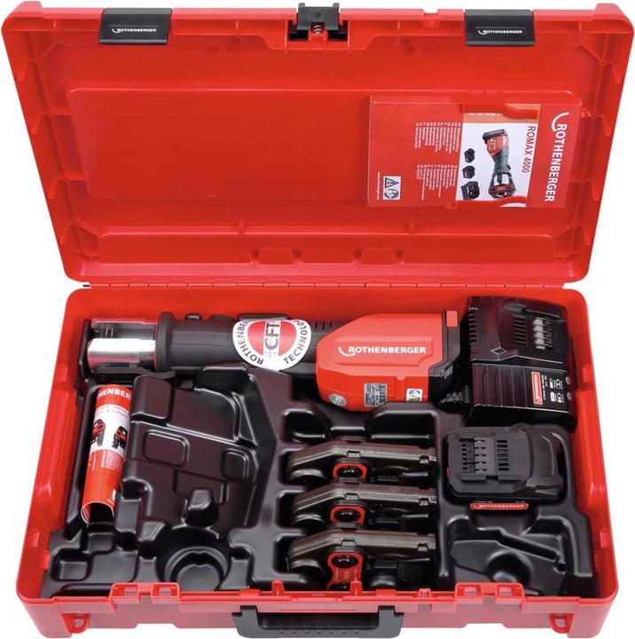 Image du produit Rothenberger Akumuliatorinis presas Romax 4000 Set U16-20-25mm