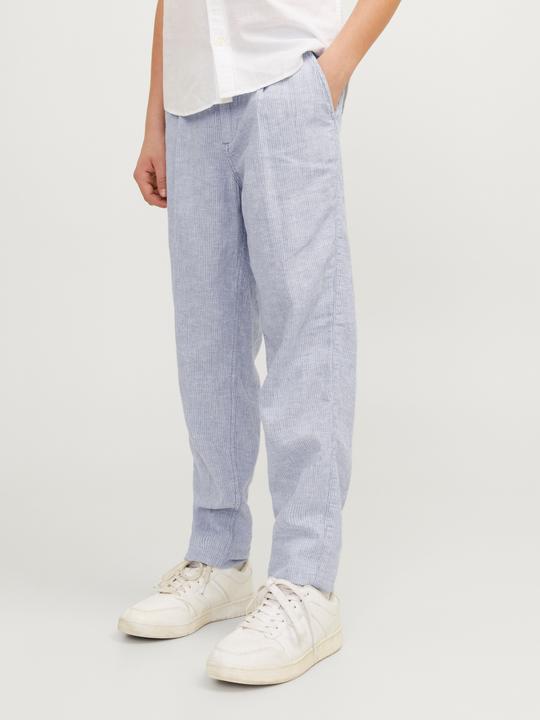 Actual product image Jack & Jones Jpstbill Jjcairo Tapered Linen Ble Jnr (146)