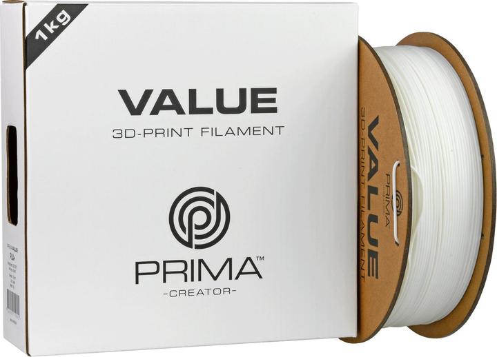 Produktbild Prima Creator PrimaValue PLA+ (PLA, 1.75 mm, 1320 g, Weiss)