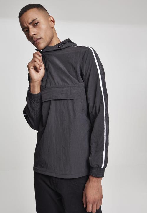 Actual product image Urban Classics Crinkle Nylon Pull Over Jacket (S)