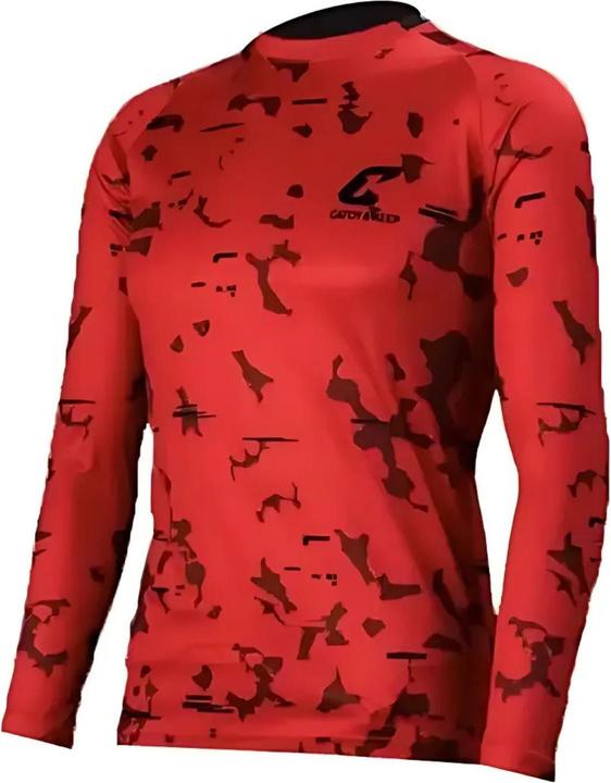 Actual product image Catch & Keep Trikot Red Camou Protection Torwarttrikot Gr. 140 Fussball Shirt (140)