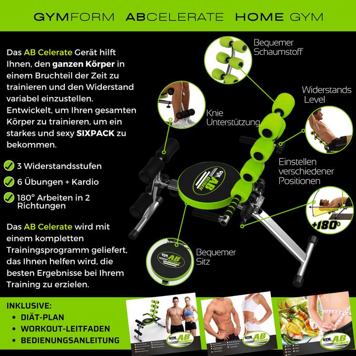 Actual product image Gymform Ab Celerate