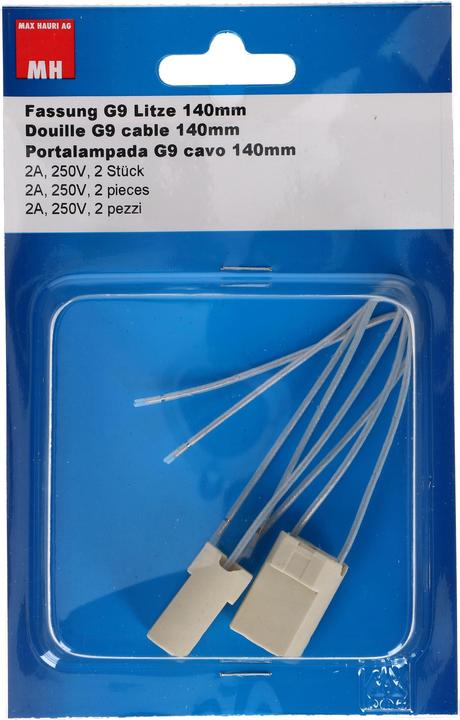 Immagine prodotto Max Hauri Presa in ceramica G9, 2 pezzi