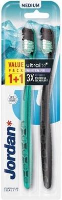 Image du produit NoName Jordan 2pcs Ultralite Whitening Toothbrush Medium - Pack of 2 (Moyen, 2 x)