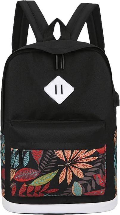 Immagine prodotto Only-Bags.Store Zaino 3 pezzi, 1 set di borsa casual per computer e scuola con borsa a tracolla e mini portamonete