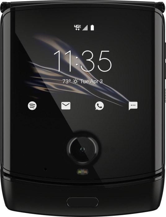 Actual product image Motorola Razr (128 GB, Noir Black, 6.20", eSIM, 16 Mpx, 4G)