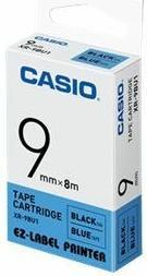 Produktbild Casio XR-9BU1, 9mm schwarz auf blau, 8 Meter (0.90 cm, Blau)