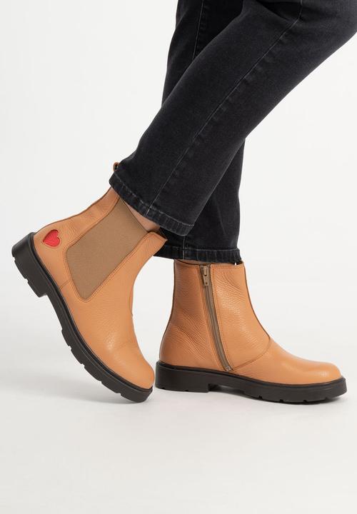 Actual product image Vitaform Stiefeletten Damen Weite H Hirschleder (37)