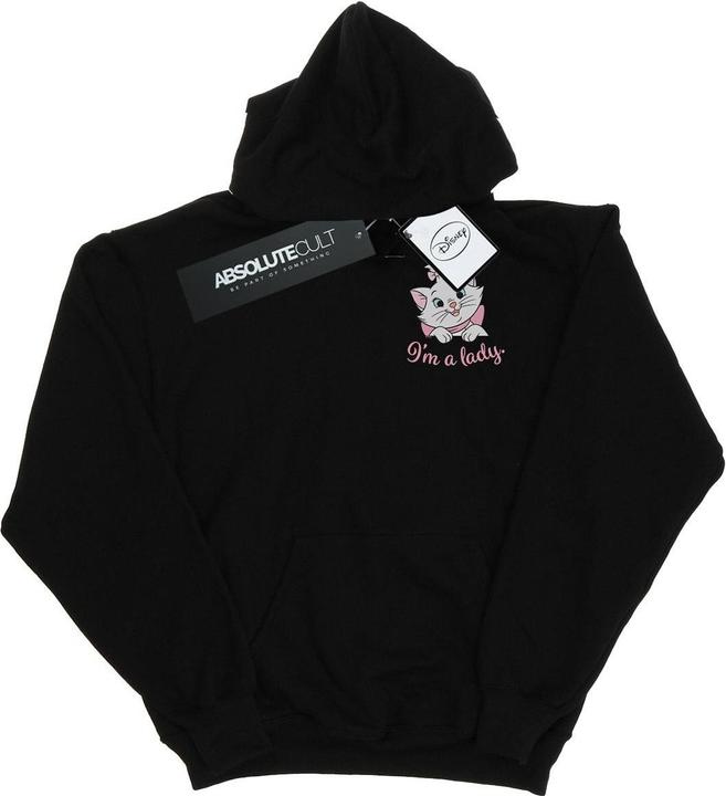 Disney Aristocats Marie I'm A Lady Breast Print Kapuzenpullover (M)