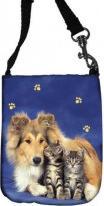 Kögler Collie/2 Katzen Universalhandytäschchen Colorline