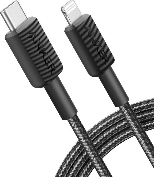 Produktbild Anker CABLE 322 USB-C A LIGTHNING 1,M NEGRO (1.80 m, USB 3.1)