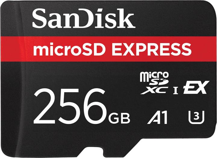 SanDisk Express (256 GB, microSD Express, U3, UHS-I)