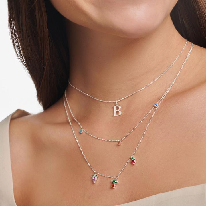 Immagine prodotto Thomas Sabo Collana di frutta colorata (Argento 925, 40 - 45 cm)