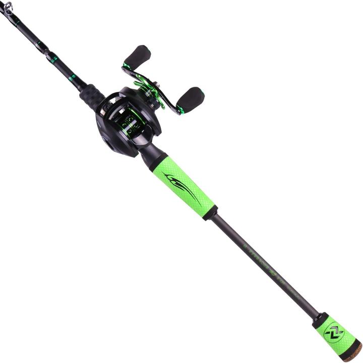 Image du produit Sougayilang Speed Bass Angelrute mit Rolle (Canne à lancer, 210 cm)
