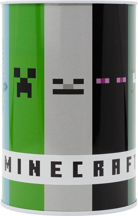 Produktbild Stor MINECRAFT - Tirelire en Métal - H 15 cm x D 10cm (Ø 10 x 15 cm)