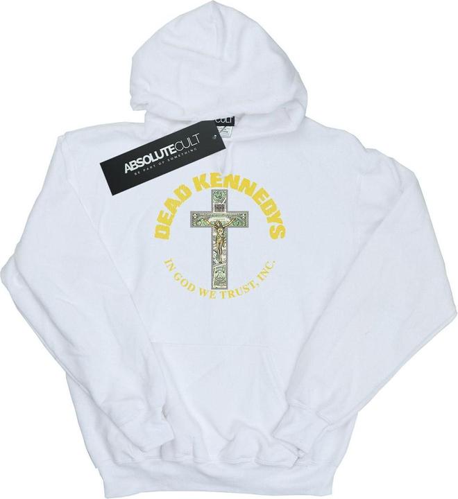 Immagine prodotto Dead Kennedys In God We Trust Felpa con Cappuccio Uomo (4XL)