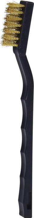 Produktbild KS Tools Messingdraht Zündkerzen-Drahtbürste-2-reihig 201.2 (17 cm)
