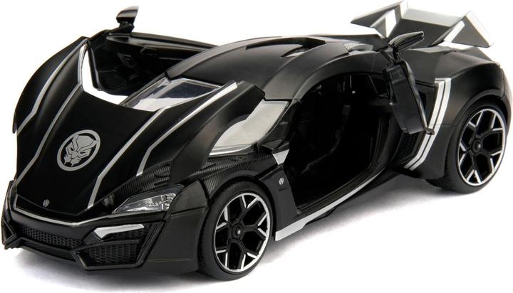 Image du produit Jada Avengers Black Panther avec voiture 1:24