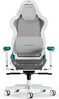 Produktbild DXRacer Air R1S Gaming Chair, weiss/cyan/grau