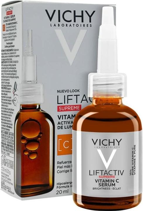 Image du produit Vichy Liftactiv Supreme Vitamin C droht Sérum à 15% de vitamine C pure, 20 ml (20 ml, Crème 24h)