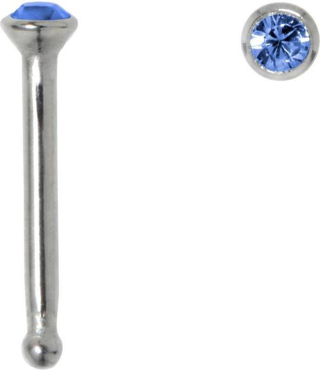 Bijouteria Nasenpiercing (Edelstahl, Kristall)
