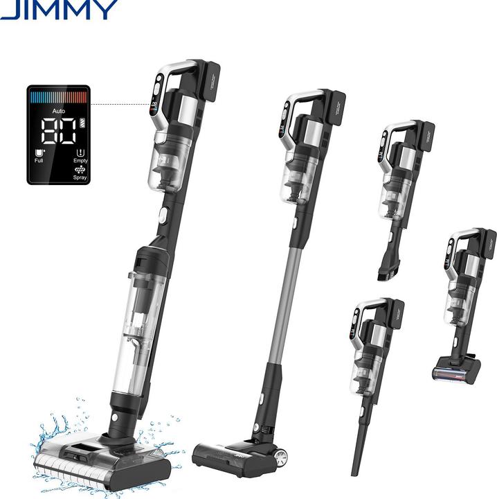 Immagine prodotto Jimmy | Aspirapolvere e lavatrice | PW11 Pro Max | Funzionamento a batteria | Funzione lavaggio | 460 W |