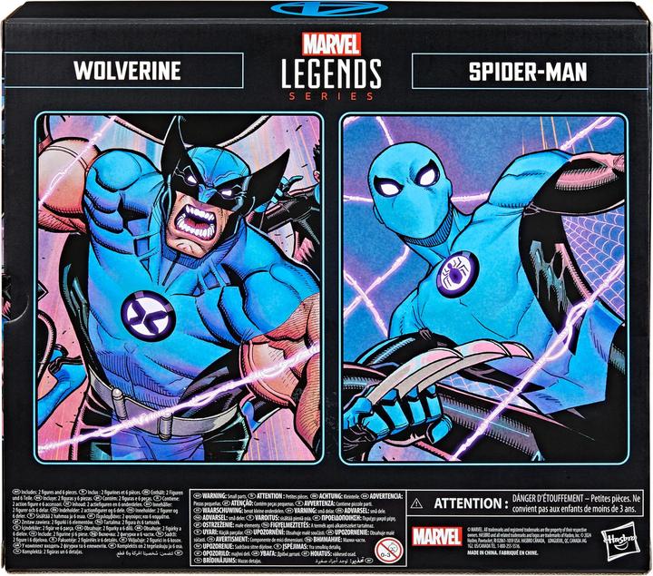 Immagine prodotto Hasbro Fantastici Quattro Marvel Legends action figures 2-pack Wolverine & Spider-Man 15 cm