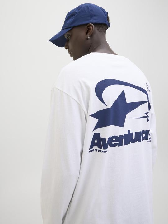Actual product image Jack & Jones Gedruckt Rundhalsausschnitt T-shirt T-shirt (M)