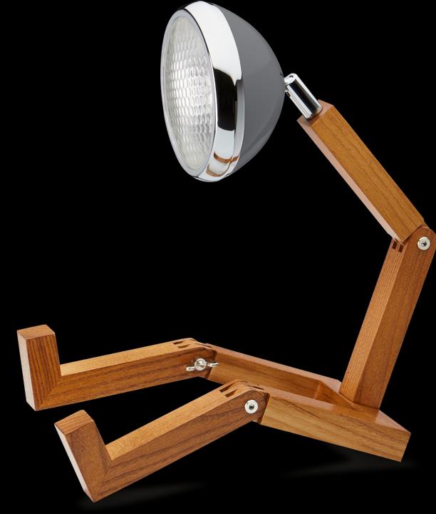Productafbeelding Piffany Copenhagen Mr. Wattson - Originele Tafellamp - Intens Grijs (12V-SWR-IG) (200 lm, G4)