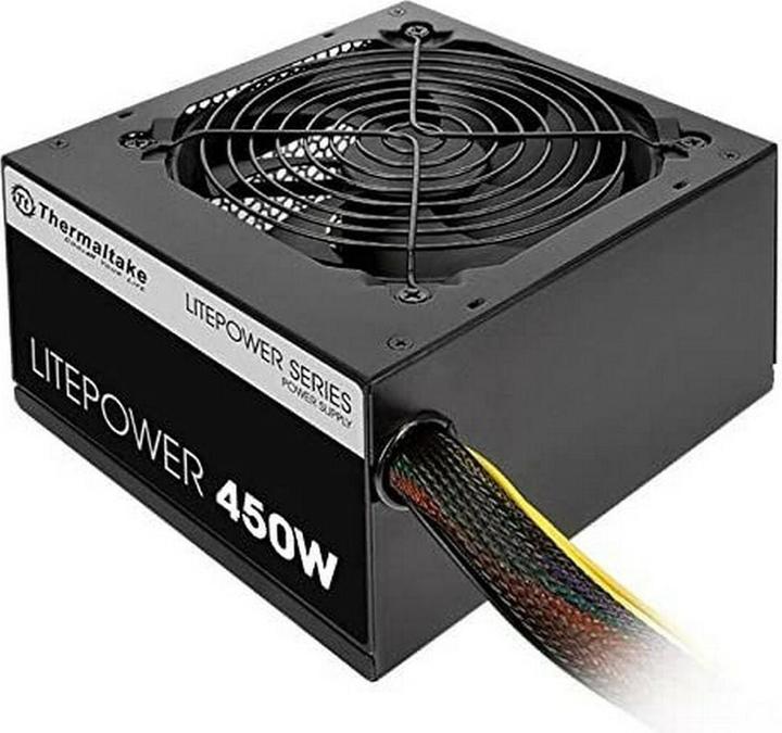 Actual product image Thermaltake Power supply Litepower II Black 450W PS-LTP-0450NPCNEU-2 (450 W, active, 120 mm) (450 W)