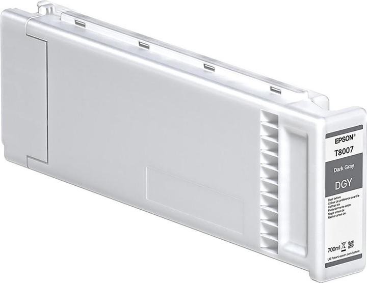 Immagine prodotto Epson Confezione singola grigio scuro T800700 UltraChrome PRO 700ml (DGY)