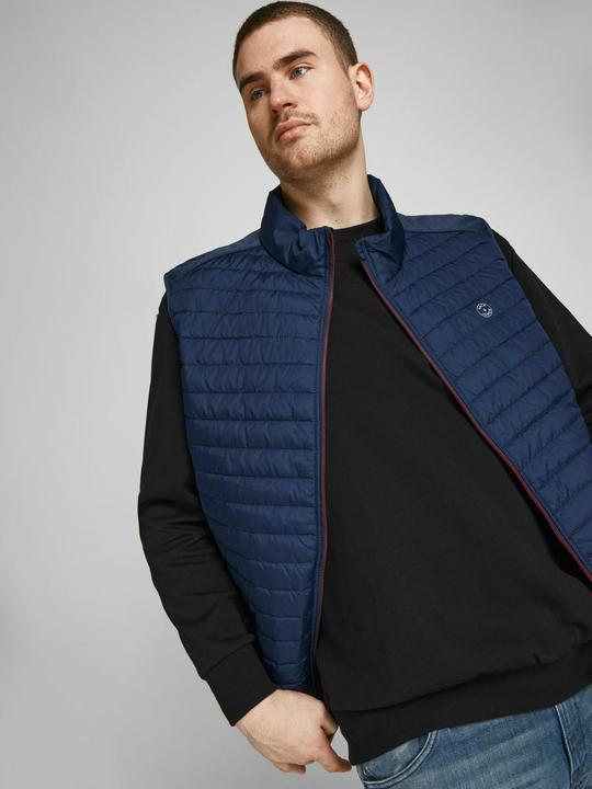 Actual product image Jack & Jones Plain plus size sweatshirt (XXL, 4XL)
