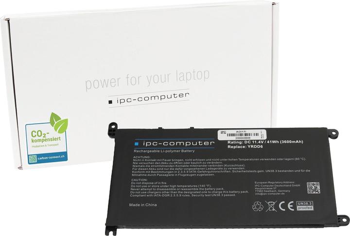 Image du produit IPC WJPC4 (3 cellules, 3600 mAh)