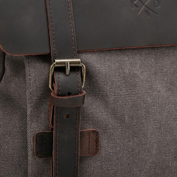 Image du produit Only-Bags.Store Sac à dos en toile, sac à dos en toile robuste, Recla, voyage en cuir Rucimed, sac à dos vintage (14 l)