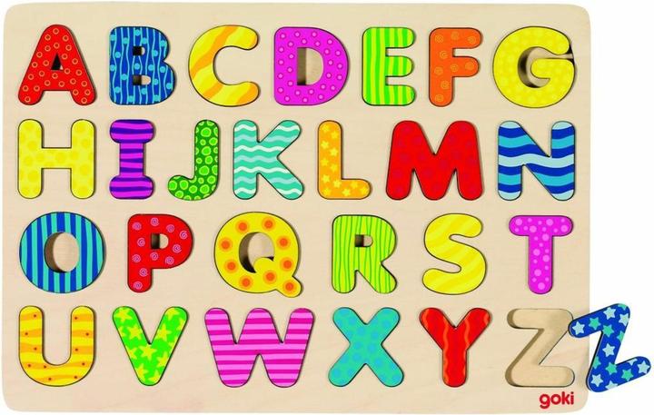 Produktbild Goki Alphabetpuzzle (26 Teile)