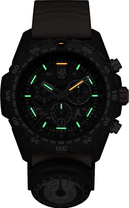 Actual product image Luminox Bear Grylls Survival Master 3740 Series (Analogue wristwatch, Swiss made, Chronograph, 45 mm)