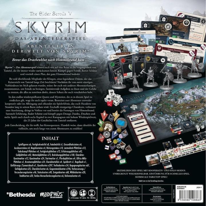 Productafbeelding Modiphius Elder Scrolls V Skyrim Het avonturenspel (Duits)